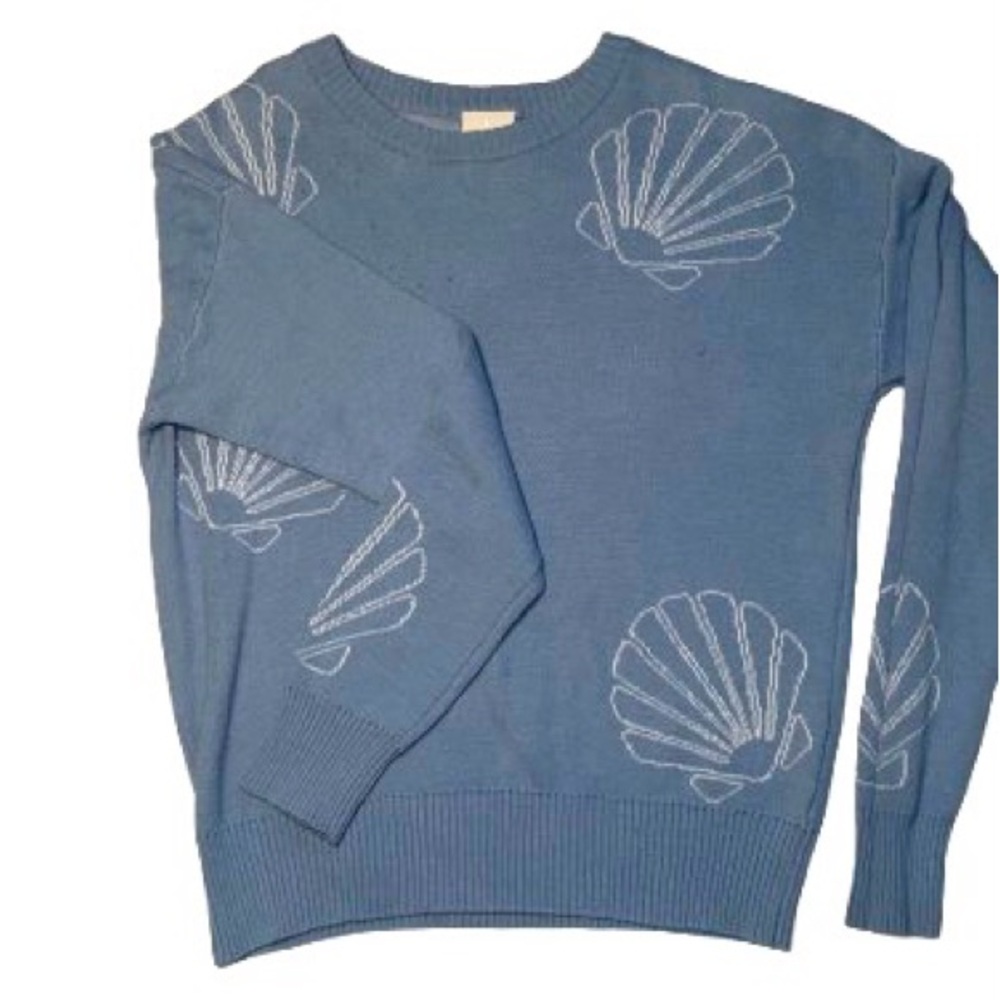 Nikka K Light Blue Knit Sweater